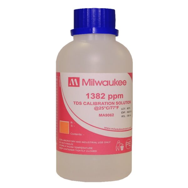 Калибровочный раствор электропроводимости 1382 ppm 230 mL Milwaukee