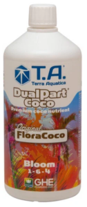 Удобрение Terra Aquatica (DualPart Coco) Bloom, 1 литр