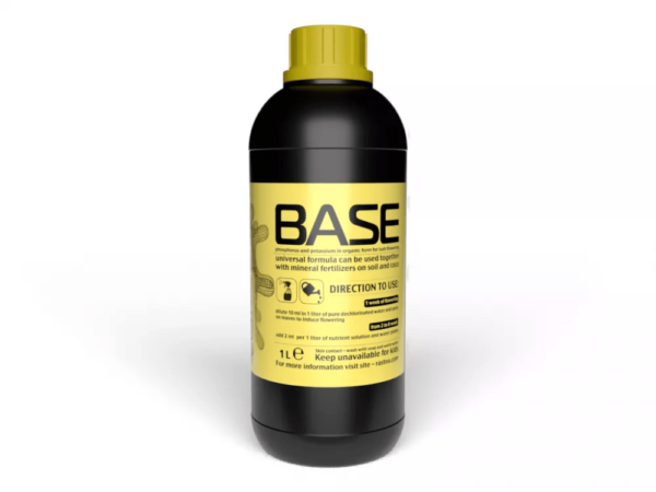 Удобрение RasTea Organic Base 1 литр (органический фосфор и калий для пышного цветения)